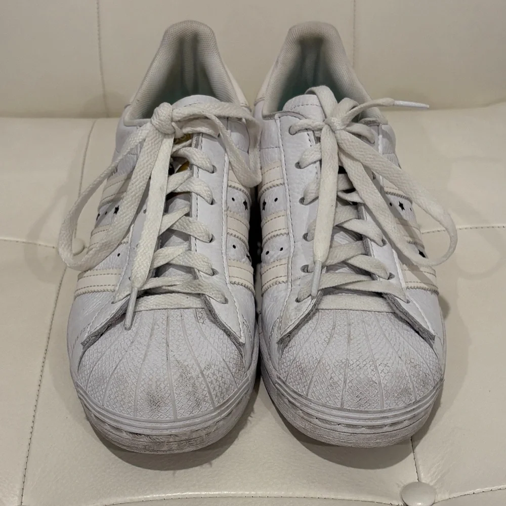 Adidas Superstar Advanced Mariah Duran White Leather Women’s Skate Shoe Size 7.5